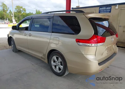 2013 Toyota Sienna Le V6 8 Passenger из США, поврежденный, VIN 5TDKK3DCXDS336458